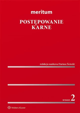 Meritum Postępowanie karne w.2 - Dariusz Świecki