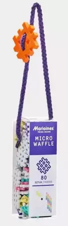 Micro Waffle 80 elementów Jednorożec - Marioinex
