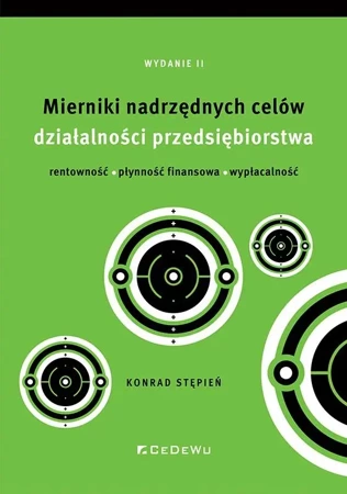 Mierniki nadrzędnych celów działalności przedsięb. - Konrad Stępień