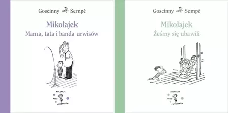 Mikołajek Żeśmy się ubawili PAKIET 2 Goscinny Semp - Jean-Jacques Sempé, René Goscinny