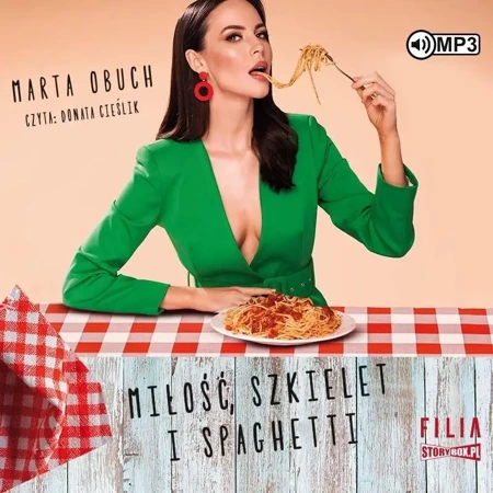 Miłość, szkielet i spaghetti audiobook - Marta Obuch