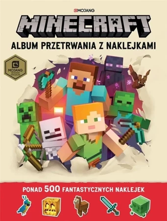 Minecraft. Album przetrwania z naklejkami - Craig Jelley, Stephanie Milton, Ryan Marsh, Anna