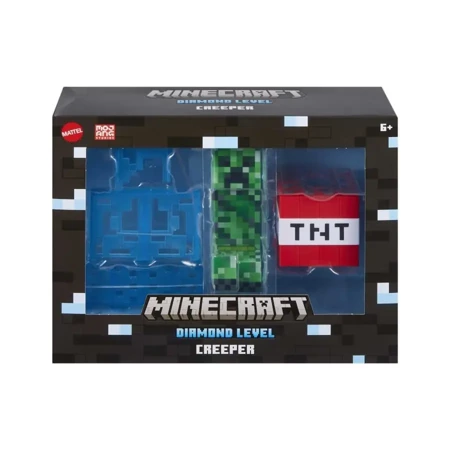 Minecraft Creeper Diamentowy poziom - Mattel