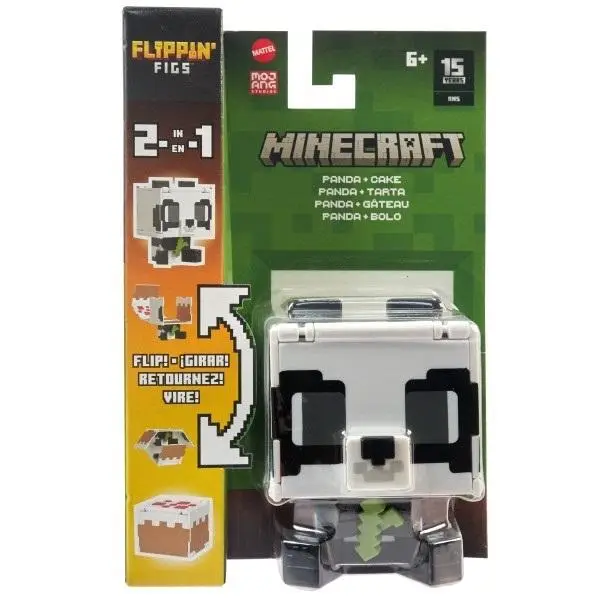 Minecraft Figurka Panda z transformacją HTL48 - Mattel