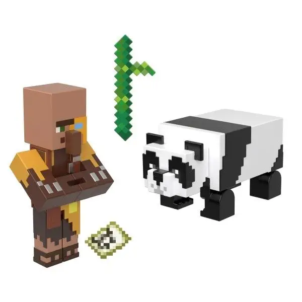 Minecraft Figurki podstawowe 2-pak + akcesor HTL89 - Mattel