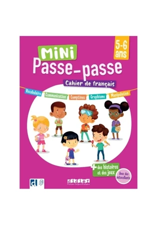 Mini Passe-Passe ćw. 5-6 lat Vocabulaire + online - praca zbiorowa