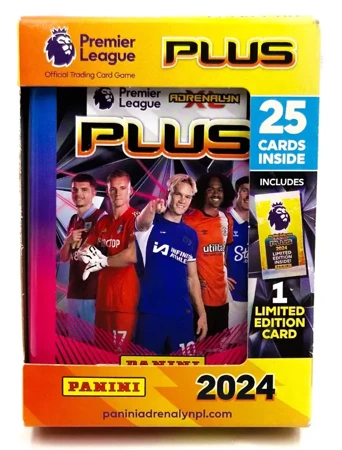 Mini puszka Premier League 2024 Adrenalyn XL Plus - Panini