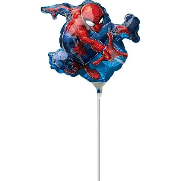 Mini shape. Balon foliowy Spiderman 17x25cm - Amscan