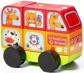 Minibus Szczęśliwe zwierzaki - Cubika