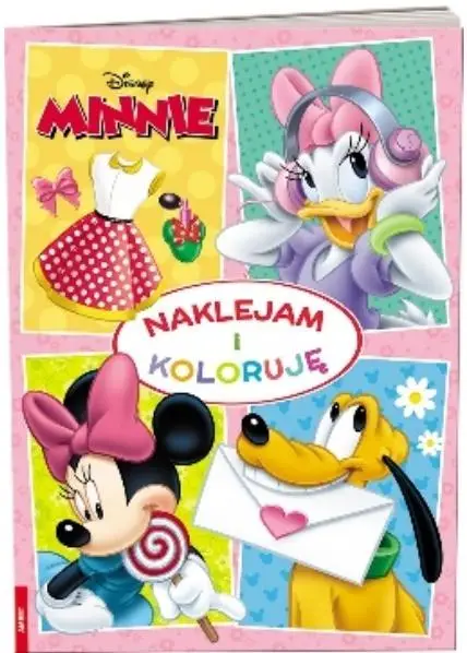 Minnie. Naklejam i koloruje - praca zbiorowa