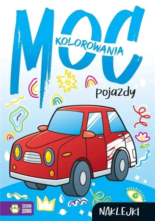 Moc kolorowania. Pojazdy - praca zbiorowa