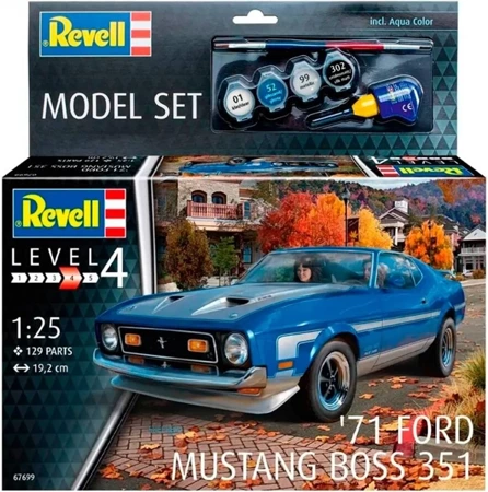 Model Set Mustang Boss 351 71' - Revell