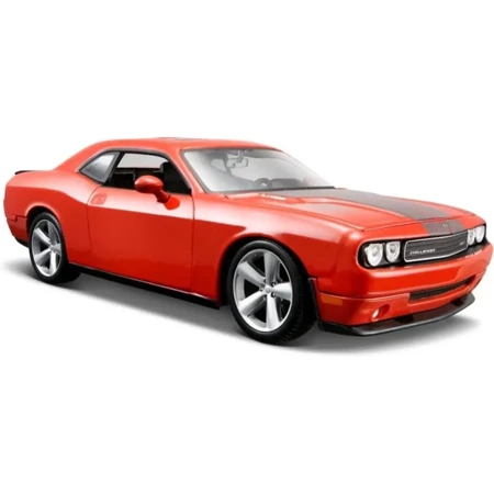 Model kompozytowy Dodge Challenger SRT8 2008 pomarańczowy 1/24 - Maisto