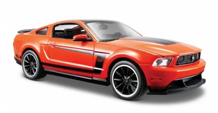 Model kompozytowy Ford Mustang Boss 302 1/24 pomarańczowy - Maisto