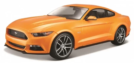 Model kompozytowy Ford Mustang GT 2015 pomarańczowy 1/24 - Maisto