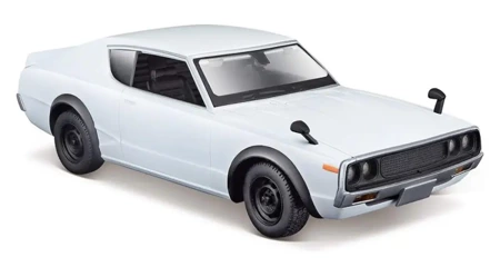 Model kompozytowy Nissan Skyline 2000GT-R 1973 1/24 biały - Maisto