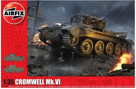 Model plastikowy Cruiser Mk.VIII A27M Cromwell Mk.VI - Airfix