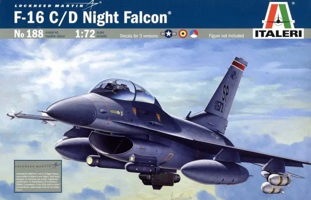 Model plastikowy F-16 C/D Night Falcon - Italeri