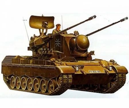 Model plastikowy Flakpanzer Gepard 1/35 - Tamiya