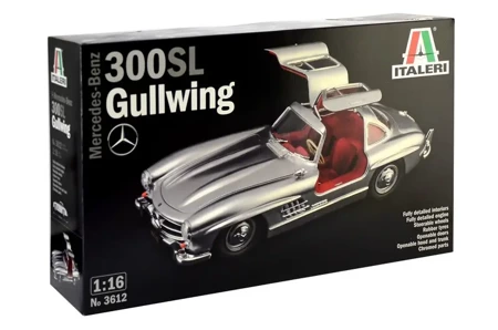 Model plastikowy Mercedes-Benz300 SL Gullwing - Italeri