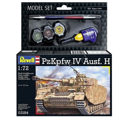 Model plastikowy PZKPFW. IV Ausf H 1/72 - Revell