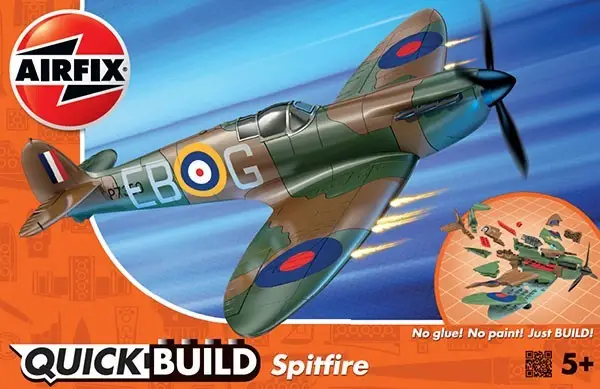 Model plastikowy QUICKBUILD Supermarine Spitfire - Airfix