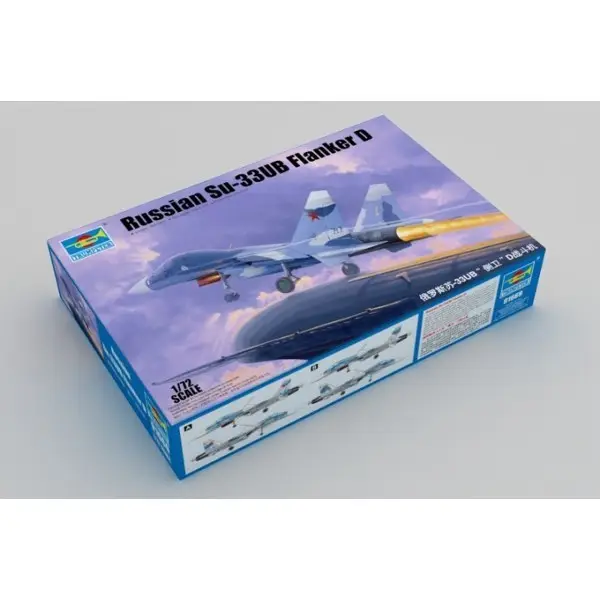 Model plastikowy Russian Su-33U B Flanker D - Trumpeter