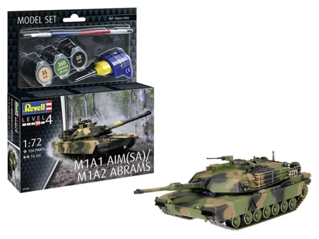 Model set M1A1 AIM(SA)/ M1A2 Abrams - Revell