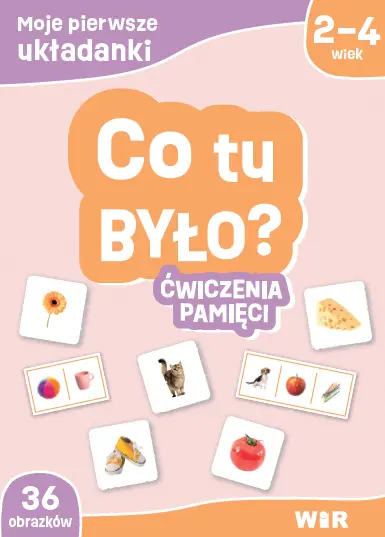 Moje pierwsze układanki. Co tu było? Ćw. pamięci - Agnieszka Fabisiak-Majcher, Elżbieta Ławczys