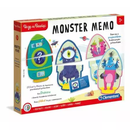 Monster memo. Clementoni 50086
