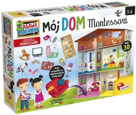 Montessori Maxi Mój dom - Lisciani