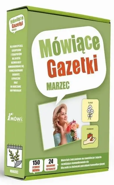 Mówiące Gazetki. Marzec - pomoc dydaktyczna - DICO