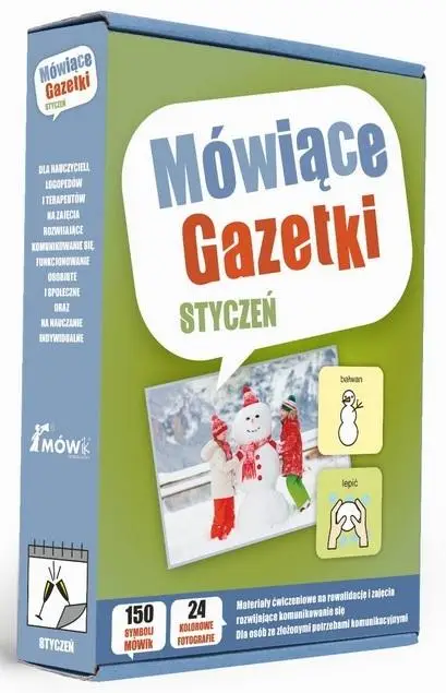 Mówiące Gazetki. Styczeń - pomoc dydaktyczna - DICO