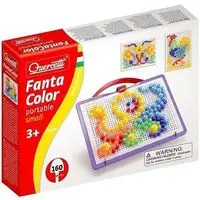 Mozaika fantacolor portable small 160 kołeczków - Quercetti