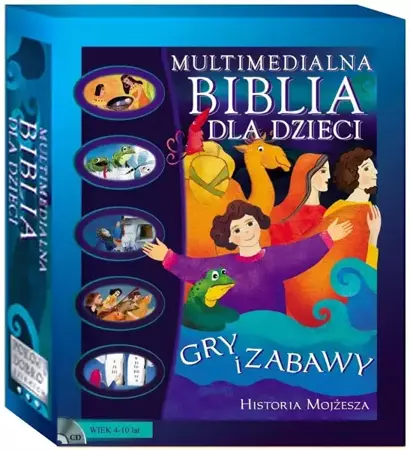 Multimedialna Biblia dla Dzieci. Historia Mojżesza - praca zbiorowa