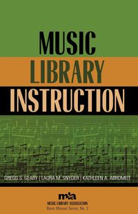 Music Library Instruction - Gregg S. Geary