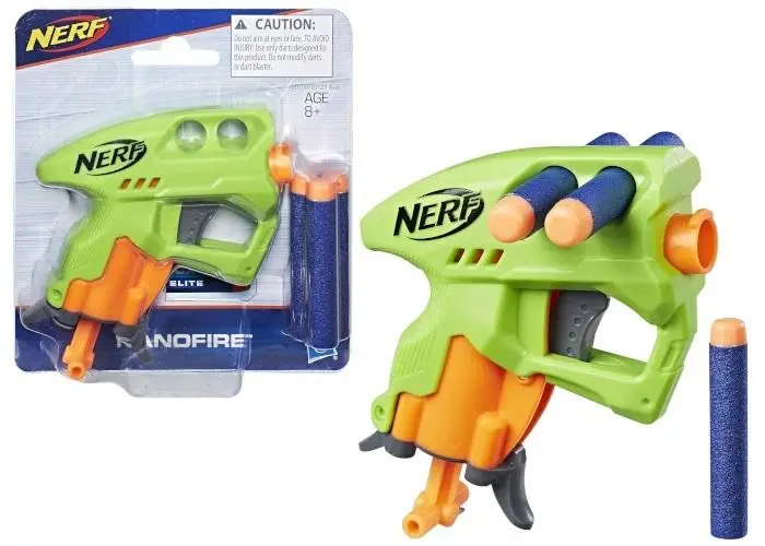 NERF Nanofire - Zielony - Pro Kids