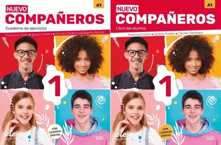 NUEVO COMPANEROS 1 A1 PODRĘCZNIK + ĆWICZENIA SGEL