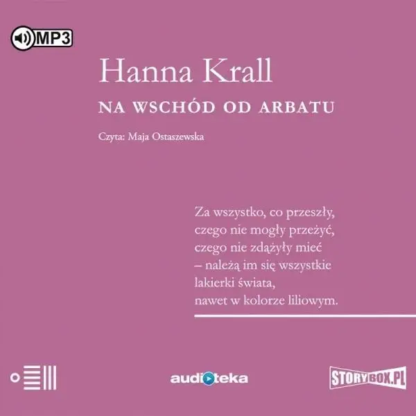 Na wschód od Arbatu. Audiobook - Hanna Krall