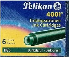 Naboje krótkie TP/6 ciemnozielone - PELIKAN