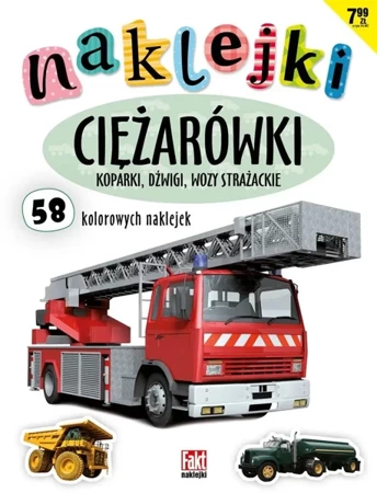 Naklejki. Ciężarówki - praca zbiorowa