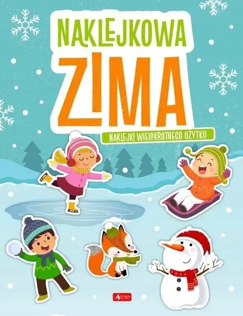 Naklejkowa zima - praca zbiorowa