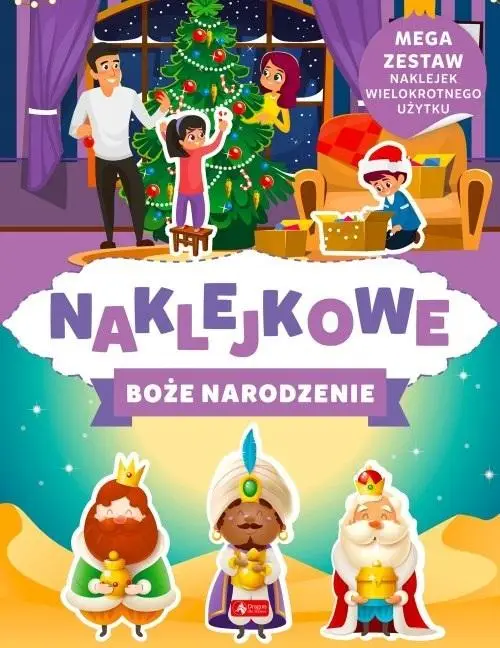 Naklejkowe Boże Narodzenie - Opracowanie zbiorowe