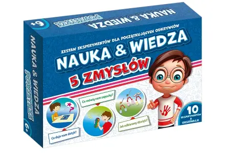 Nauka & Wiedza 5 zmysłów zestaw eksperymentów - Ranok-Creative