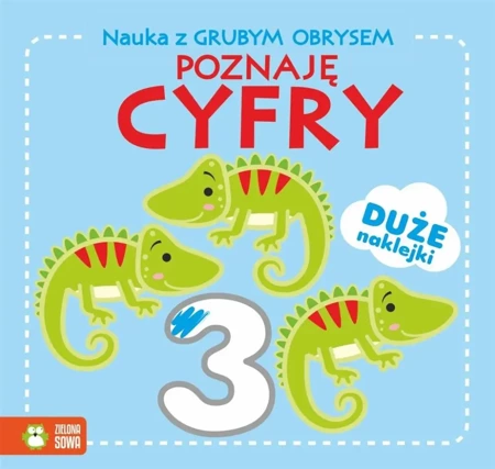 Nauka z grubym obrysem. Poznaję cyfry - Maria Treter