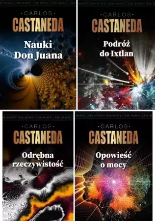 Nauki Don Juana PAKIET 4 książek, Carlos Castaneda - Carlos Castaneda