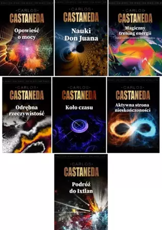 Nauki Don Juana PAKIET 7 książek, Carlos Castaneda - Carlos Castaneda