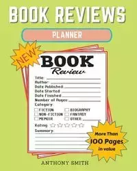 New !! Book Reviews Planner - Anthony Smith