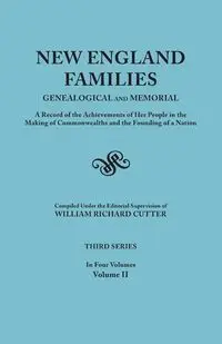 New England Families - Cutter William Richard