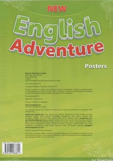 New English Adventure PL 2 Posters - Tessa Lochowski, Cristiana Bruni, Regina Raczyńska